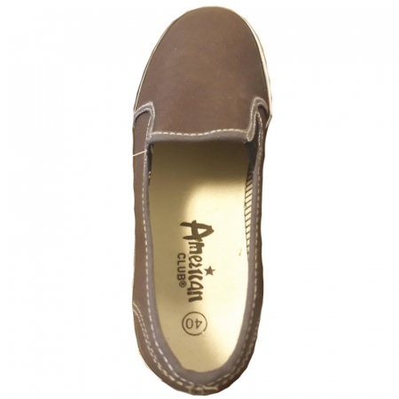 Tenisi din panza pentru baieti American Club LH1604-B-36, Gri [2]