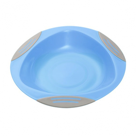 Vesela si tacamuri bebelusi - Farfurie cu ventuza 20 x 20 cm 6+ luni BabyOno 1062AL