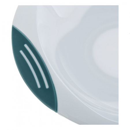 Farfurie cu ventuza 20 x 20 cm Akuku A0524, Alb [1]