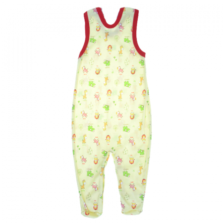 Salopeta fara maneci pentru fete Koala Bobas Fashion 1811GL-74, Galben [1]