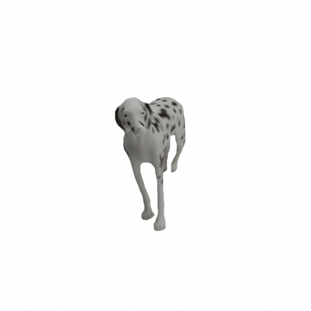 Joaca, activitati si ambalaje - Figurina caine 10,5 cm Midex D29532A, Alb