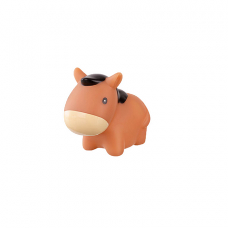 Joaca, activitati si ambalaje - Figurina calut de jucarie pentru baie Mini Junior 1002-8, Maro