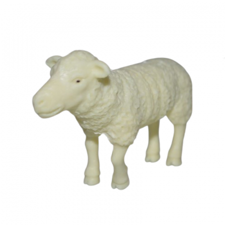 Joaca, activitati si ambalaje - Figurina oaie 11.5 x 8 cm Midex D34539O, Alb