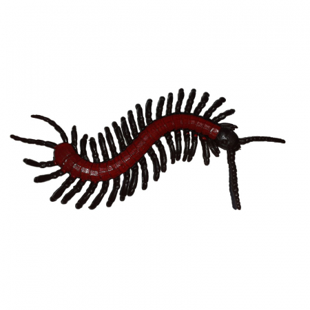 Joaca, activitati si ambalaje - Figurina centipede 11 cm Mini Junior 552714-10, Maro