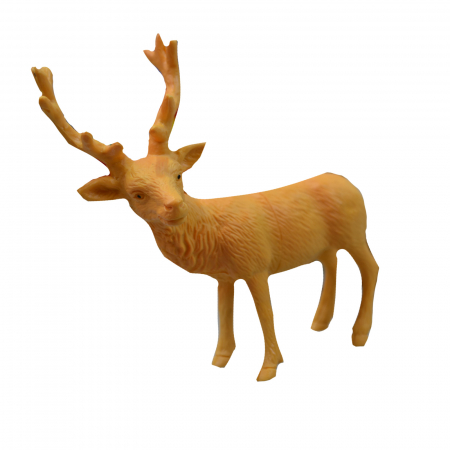 Figurine - Figurina cerb 13 cm Ucok 236070-5, Portocaliu