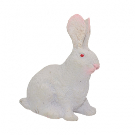Joaca, activitati si ambalaje - Figurina Iepure 8 cm Mini Junior F070923-26, Alb