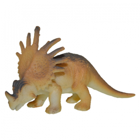 Joaca, activitati si ambalaje - Figurina dinozaur 10 cm Mini Junior F070923-37, Maro
