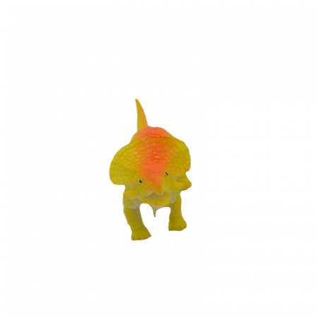 Joaca, activitati si ambalaje - Figurina dinozaur Centrosaurus 10 cm White Crystal 44DN, Galben