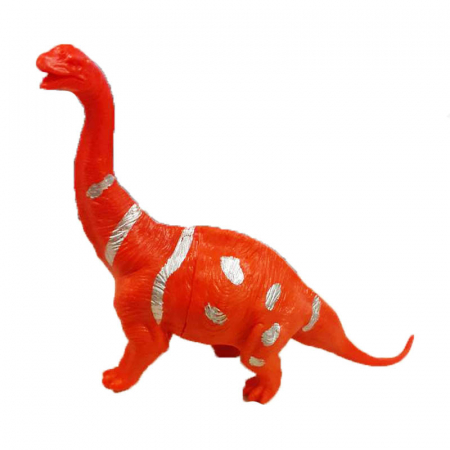 Figurine - Figurina dinozaur Emausaurus 15 cm Mini Junior 111360-2, Rosu