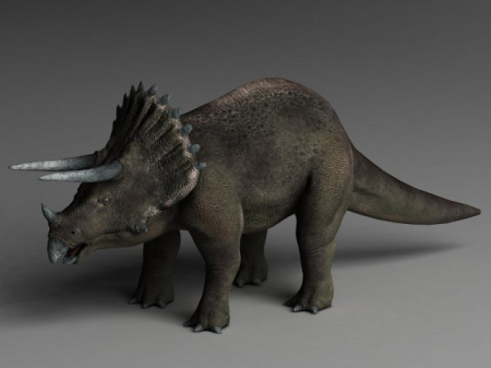 Figurine - Figurina dinozaur Triceratops Mini Junior JDZ4, Multicolor