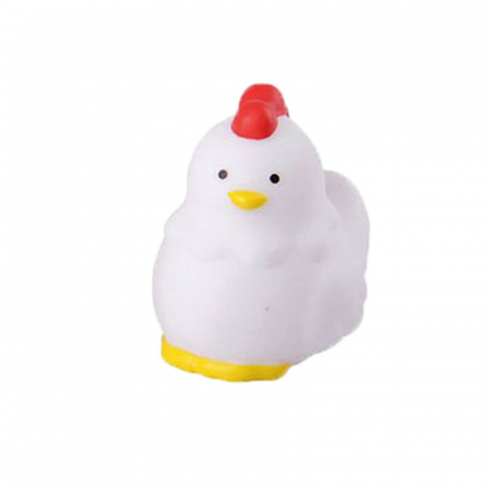 Joaca, activitati si ambalaje - Figurina gaina 5 cm Mini Junior 9802-4, Alb