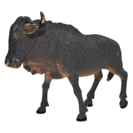 Joaca, activitati si ambalaje - Figurina Taur 16 cm Mini Junior F070923-7, Negru