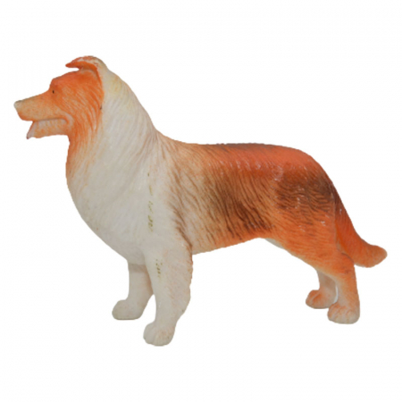Joaca, activitati si ambalaje - Figurina Caine 16 cm Mini Junior F070923-10, Portocaliu