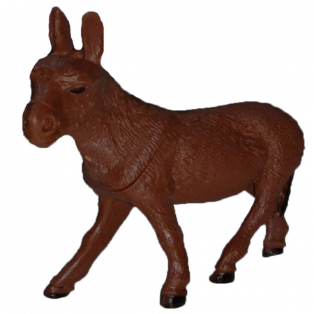 Joaca, activitati si ambalaje - Figurina magar 10 cm DY1005M1, Maro
