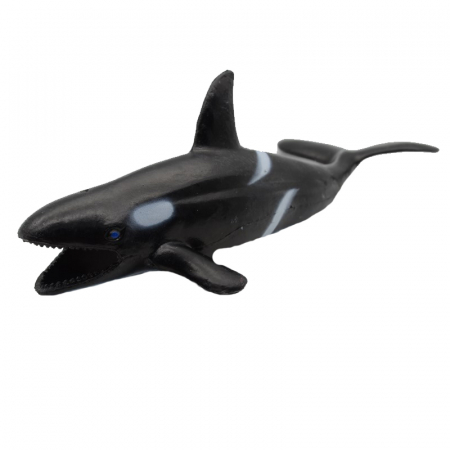 Joaca, activitati si ambalaje - Figurina rechin 18 cm Midex 574036-1, Negru