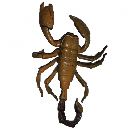 Joaca, activitati si ambalaje - Figurina scorpion 11 cm Mini Junior 552714-2, Maro