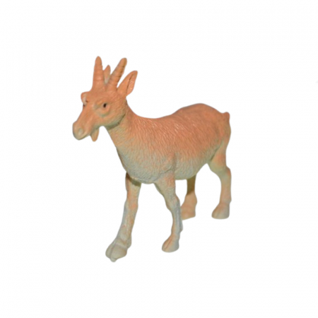 Joaca, activitati si ambalaje - Figurina capra 11.5 x 9.5 cm Midex D34539C1, Portocaliu