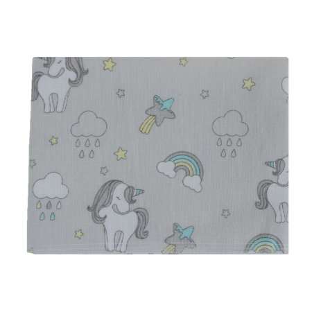 Paturici si pleduri bebelusi - Finet 50 x 60 cm pentru bebelusi  Mini Junior 097335, Gri