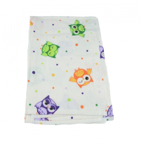 Aleze si chilotei scutec - Scutec din finet reutilizabil 80 x 60 cm pentru bebelusi Mini Junior 8060-A2, Alb