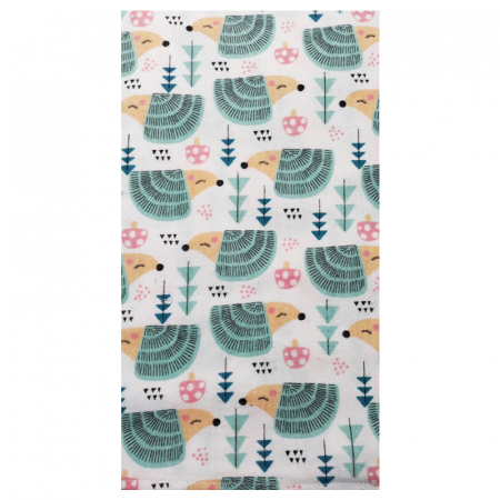 Aleze si chilotei scutec - Scutec din finet reutilizabil 80 x 70 cm pentru bebelusi Sensillo 522545-6, Multicolor