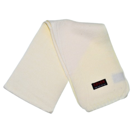 Fulare si esarfe fete - Fular din acril, pentru copii, Mini Junior F1711C5, Crem