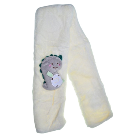 Fular pufos, pentru baieti, Mini Junior F1711A2, Alb [2]