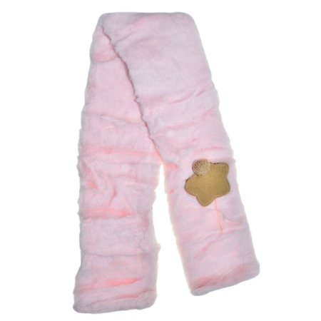 Fular pufos, pentru fete, Mini Junior F1711R3, Roz [1]