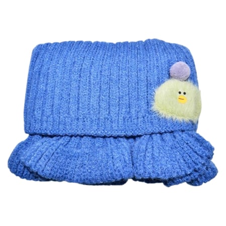 Fulare si esarfe baieti - Fular tip guler, pentru baieti, Mini Junior G1711A-1, Albastru