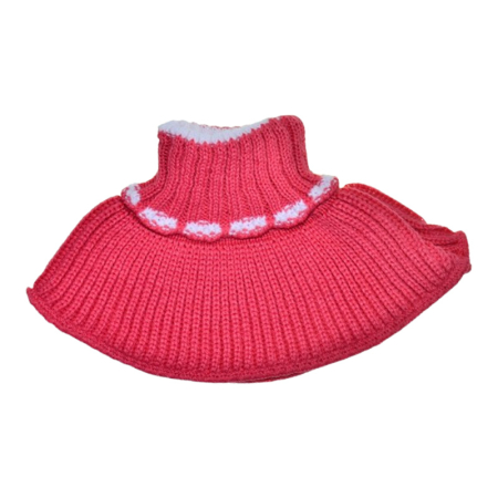 Fular tip guler, pentru fete, Aliap 112725R-1, Roz [1]