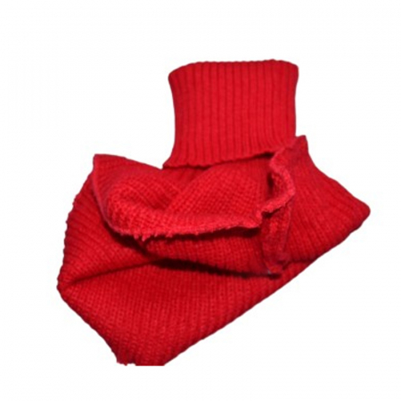 Fular tip guler pentru fete Gracek 241123R, Rosu [1]
