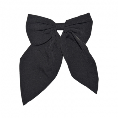 Îmbrăcăminte fete - Fundita de par cu agrafa, pentru fete, Mini Junior FP040625, Negru