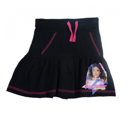 Fuste - Fusta pentru fete Disney Violetta FLMP-116-cm, Negru