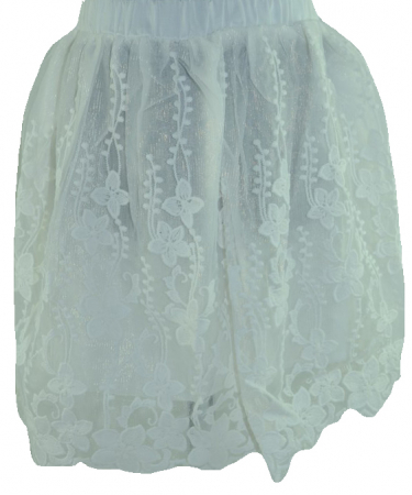 Fuste - Fusta pentru fete Happy House XP011-A-110-cm, Alb