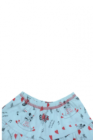 Fusta pentru fete Mini Junior Mini Junior Minnie Mouse FFMM1-A-98-cm, Alb [1]