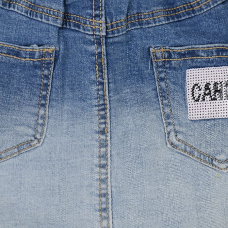 Fusta de blugi pentru fete Happy House PPS-497-152, Albastru [3]