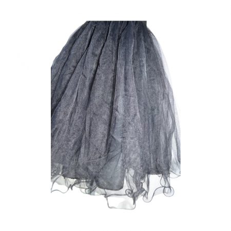 Fusta eleganta din tulle, pentru fete, Mini Junior, F2006N, Negru [2]