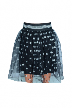 Fuste - Fusta eleganta pentru fete Alan AL1-116, Negru