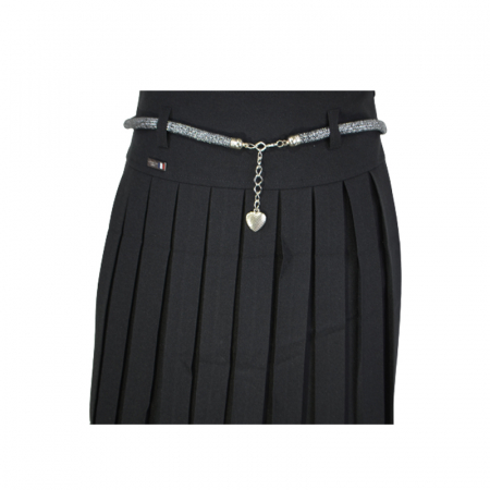 Fusta eleganta pentru fete Mini Junior 2506-1, Negru [2]