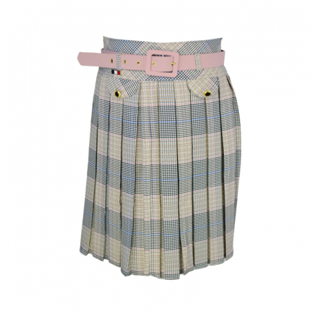 Fuste - Fusta eleganta pentru fete Mini Junior 2065-C, Multicolor