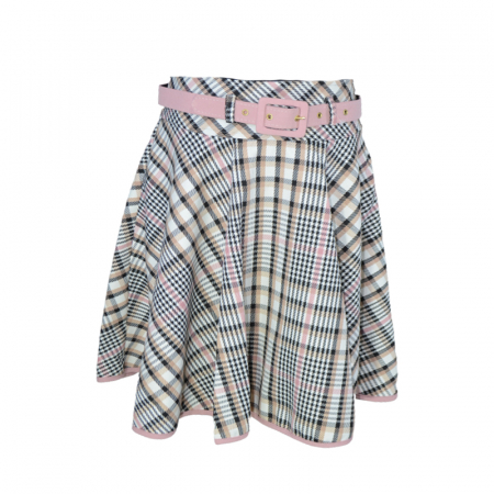 Fuste - Fusta eleganta pentru fete Mini Junior 2823, Multicolor