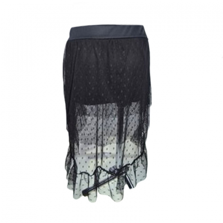 Fusta eleganta pentru fete MiniJunior MJ-01, Negru [4]