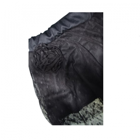 Fusta eleganta pentru fete MiniJunior MJ-01, Negru [1]