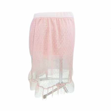 Fusta eleganta pentru fete MiniJunior MJ-02, Roz [4]