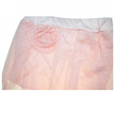 Fusta eleganta pentru fete MiniJunior MJ-02, Roz [2]