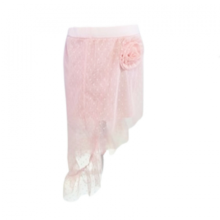 Fusta eleganta pentru fete MiniJunior MJ-02, Roz [3]