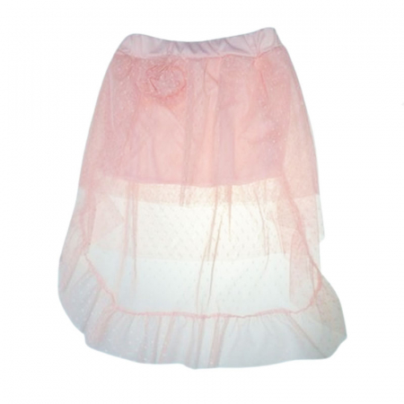 Fusta eleganta pentru fete MiniJunior MJ-02, Roz [1]