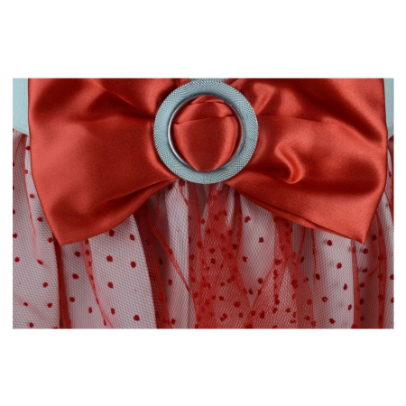 Fusta eleganta pentru fete NN FROM-2, Rosu, 146 cm [1]