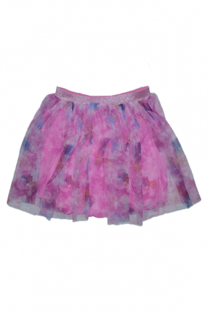 Fuste - Fusta eleganta pentru fete Sun City DHQ1161-M-110-cm, Roz