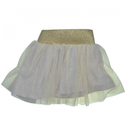 Fuste - Fusta eleganta pentru fete Wendee 17227-0C-92-cm, Crem