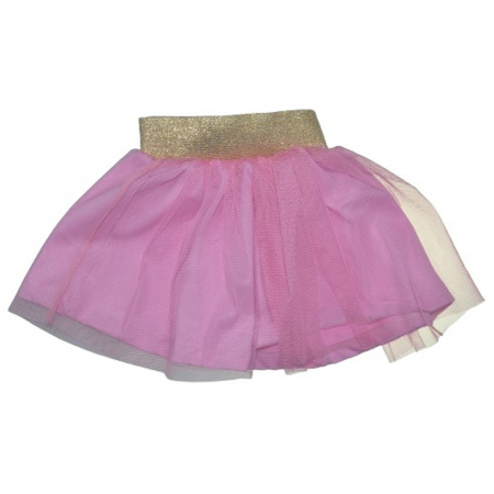 Fuste - Fusta eleganta pentru fete Wendee OK17227-0R-86-cm, Roz